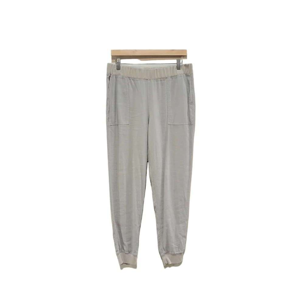 Faherty AIRLIE PANT in STONE Linen Blend Women's Size Medium - Picture 3 of 11